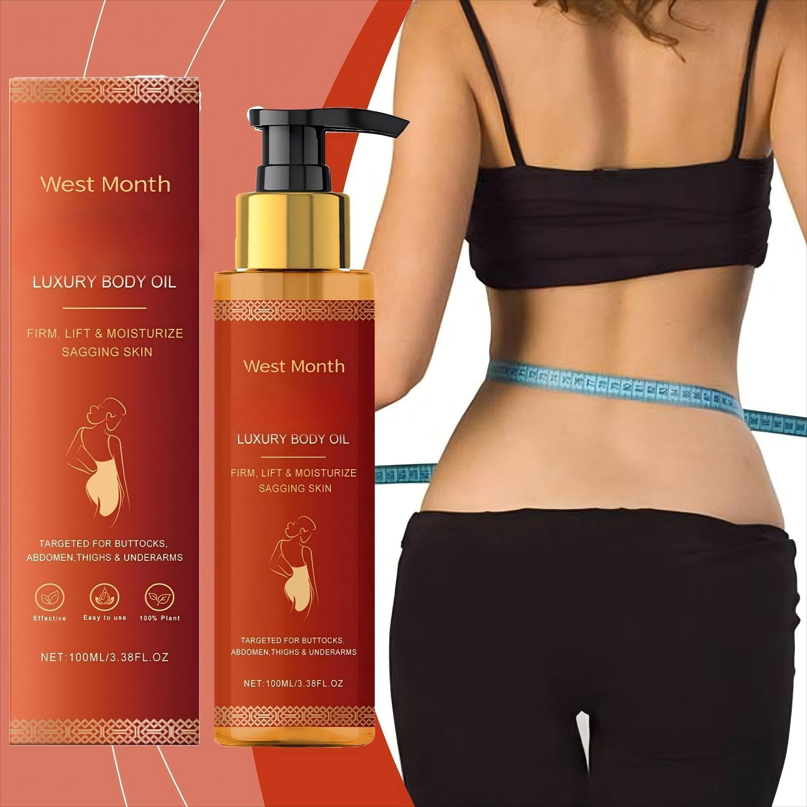 pewatul Body Firming Oil — Ultra Hydrating, Full-Body Skin Firming for Women | 2-Pack