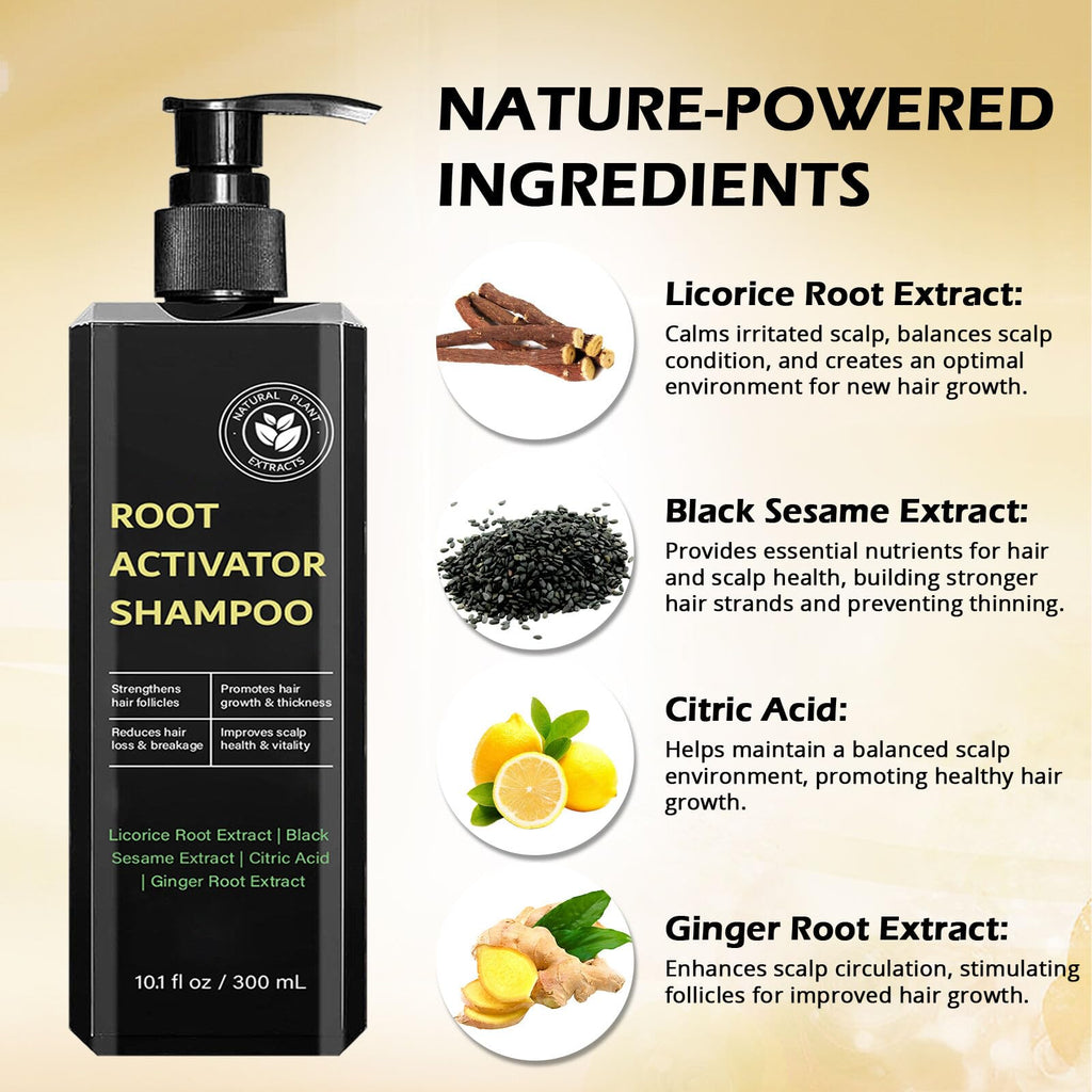 PEWATUL SPARSTAN Root Activator Shampoo – Anti Hair Loss, Natural Regrowth Formula, Thickening & Nourishing | 1pc