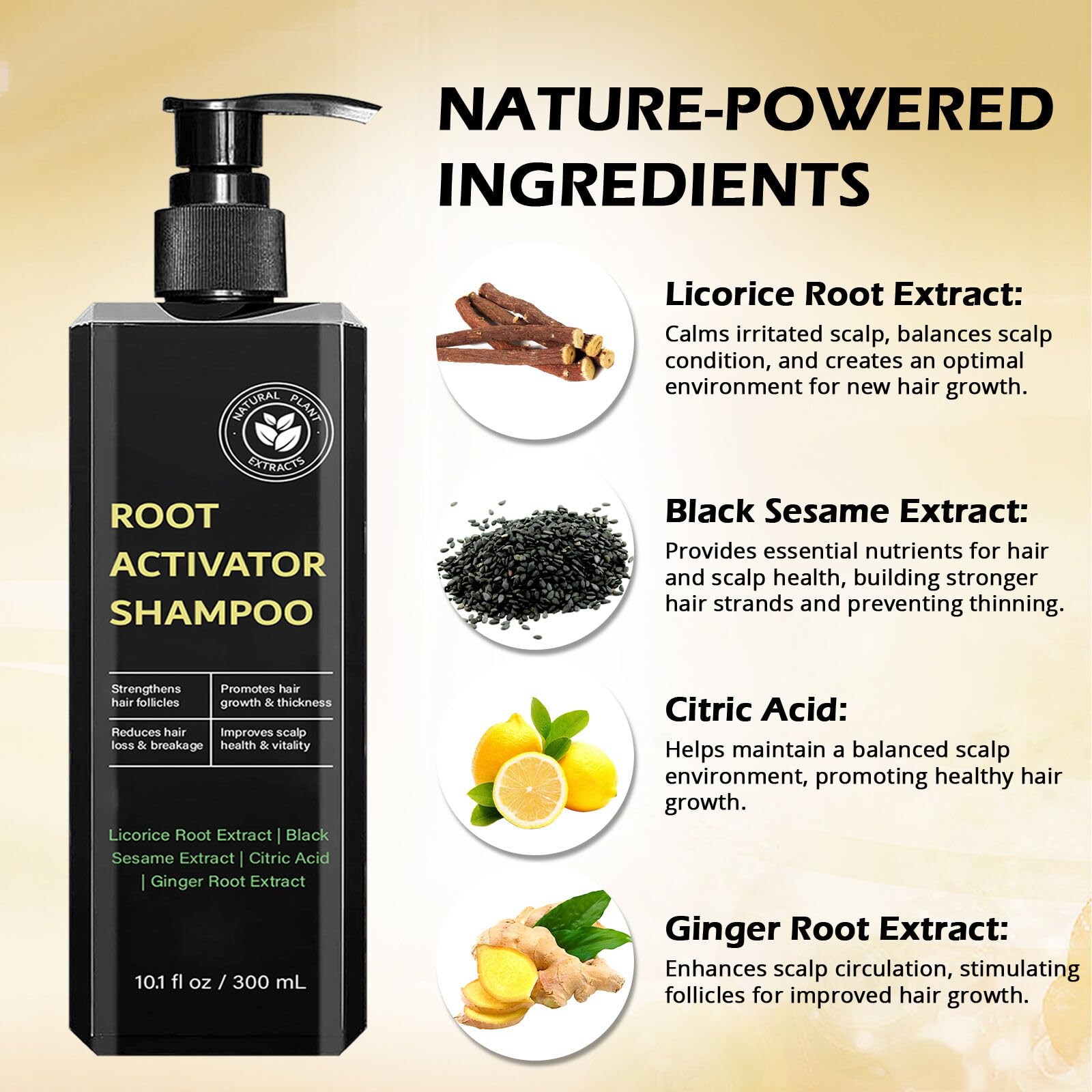 PEWATUL SPARSTAN Root Activator Shampoo – Anti Hair Loss, Natural Regrowth Formula, Thickening & Nourishing | 1pc