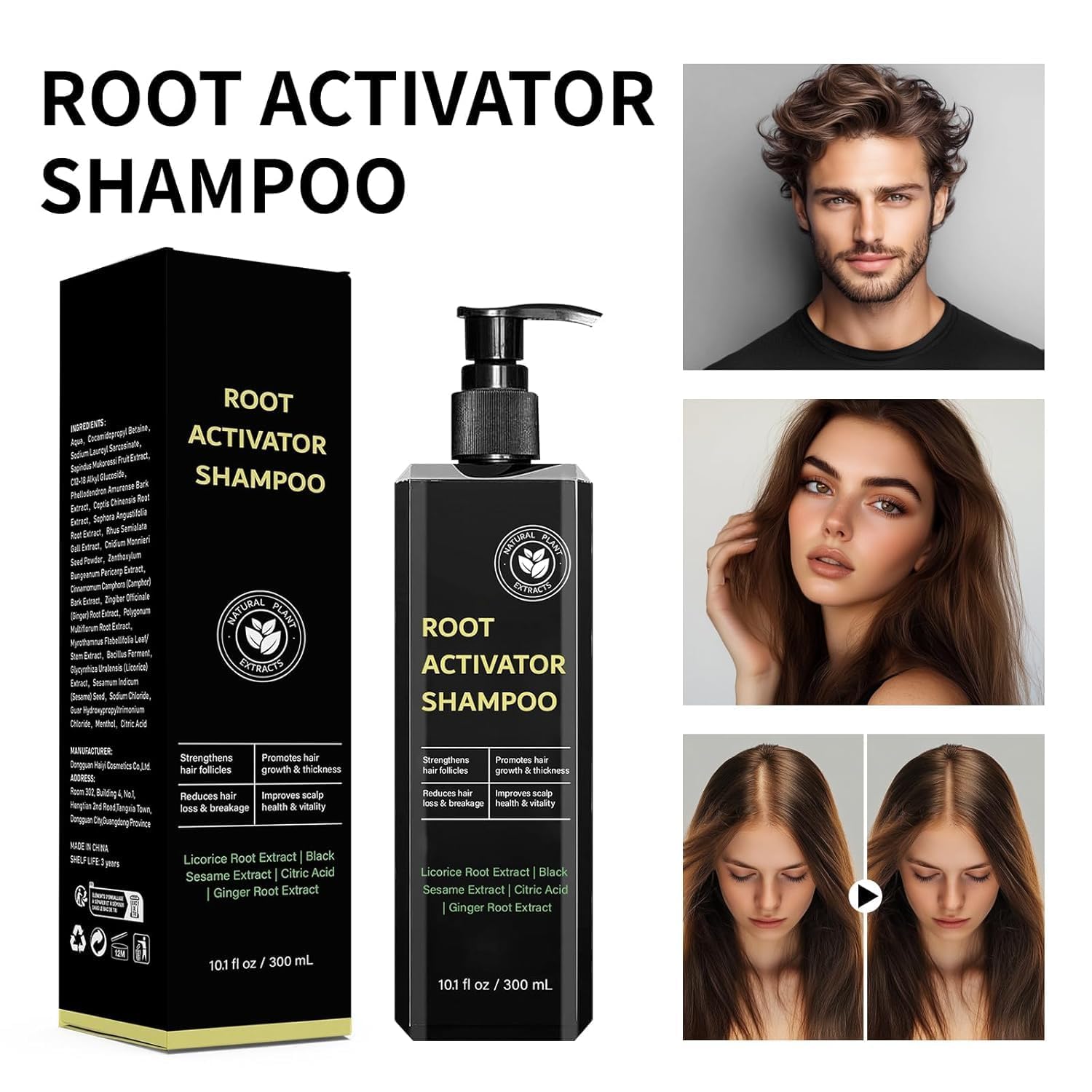 PEWATUL SPARSTAN Root Activator Shampoo – Anti Hair Loss, Natural Regrowth Formula, Thickening & Nourishing | 1pc