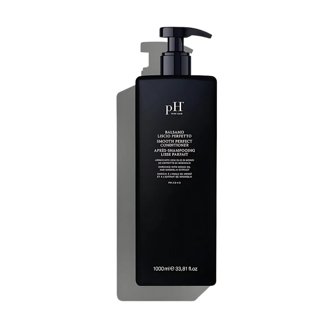pH PURE HAIR Smooth Perfect Anti-Frizz Conditioner | Monoi Oil & Magnolia Extract | 33.8 oz