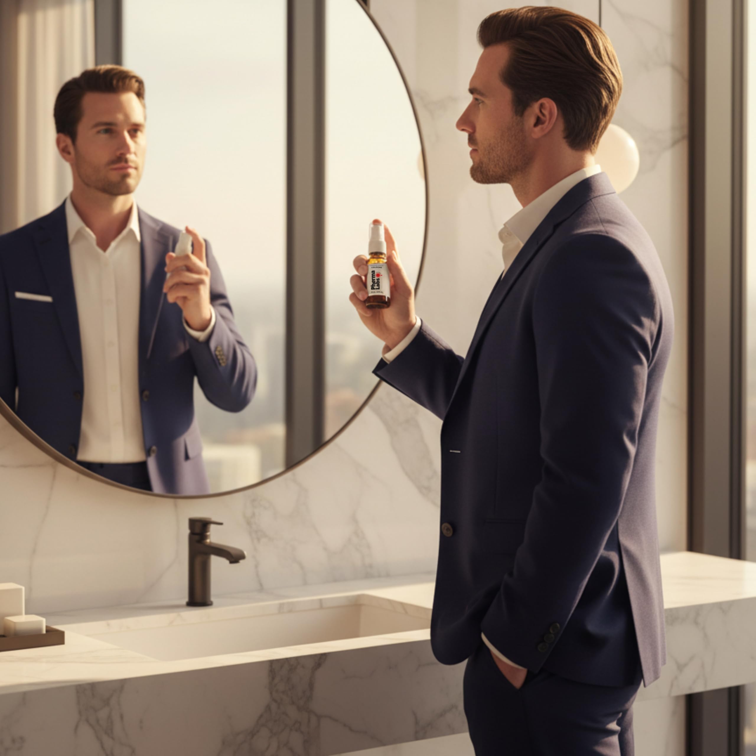 PHERMALABS Pheromone Cologne for Men – LGBTQ Signature, All-Day Fresh Aquatic Scent, 30ml