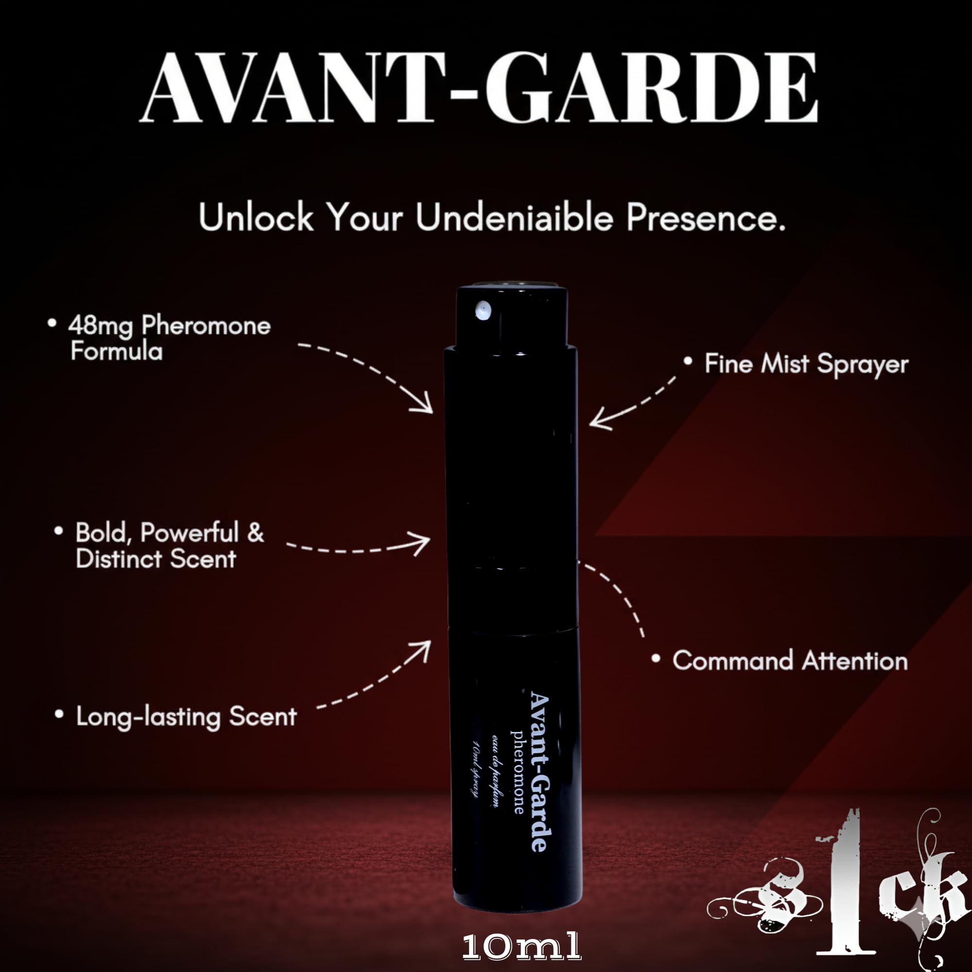 PHERO CONFIDENCE Avant-Grade Pheromone Cologne for Men – USA-Made, Long-Lasting Scent
