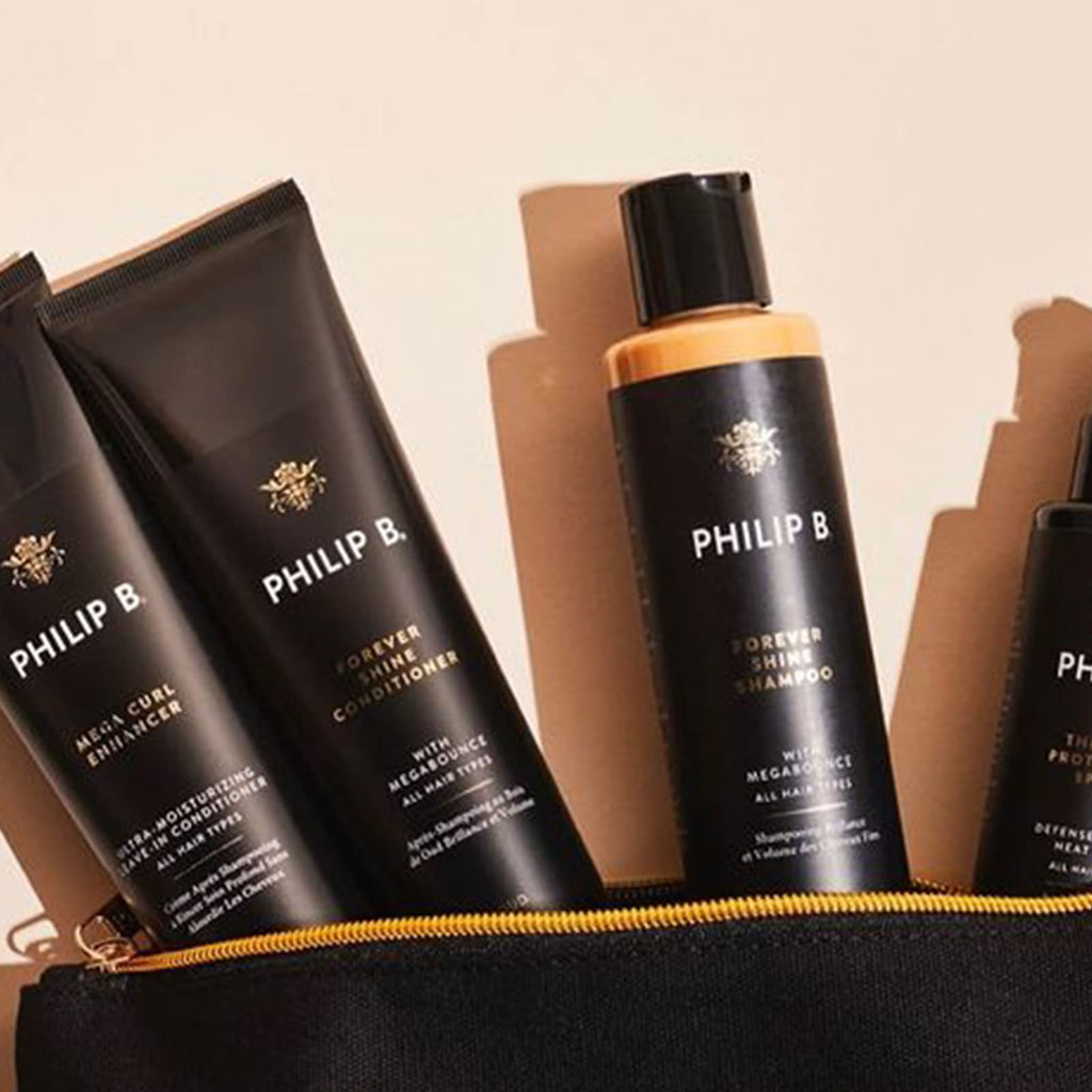 PHILIP B Forever Shine Shampoo – Volumizing Oud-Scented Cleanser for All Hair Types (2 fl oz / 60 ml)