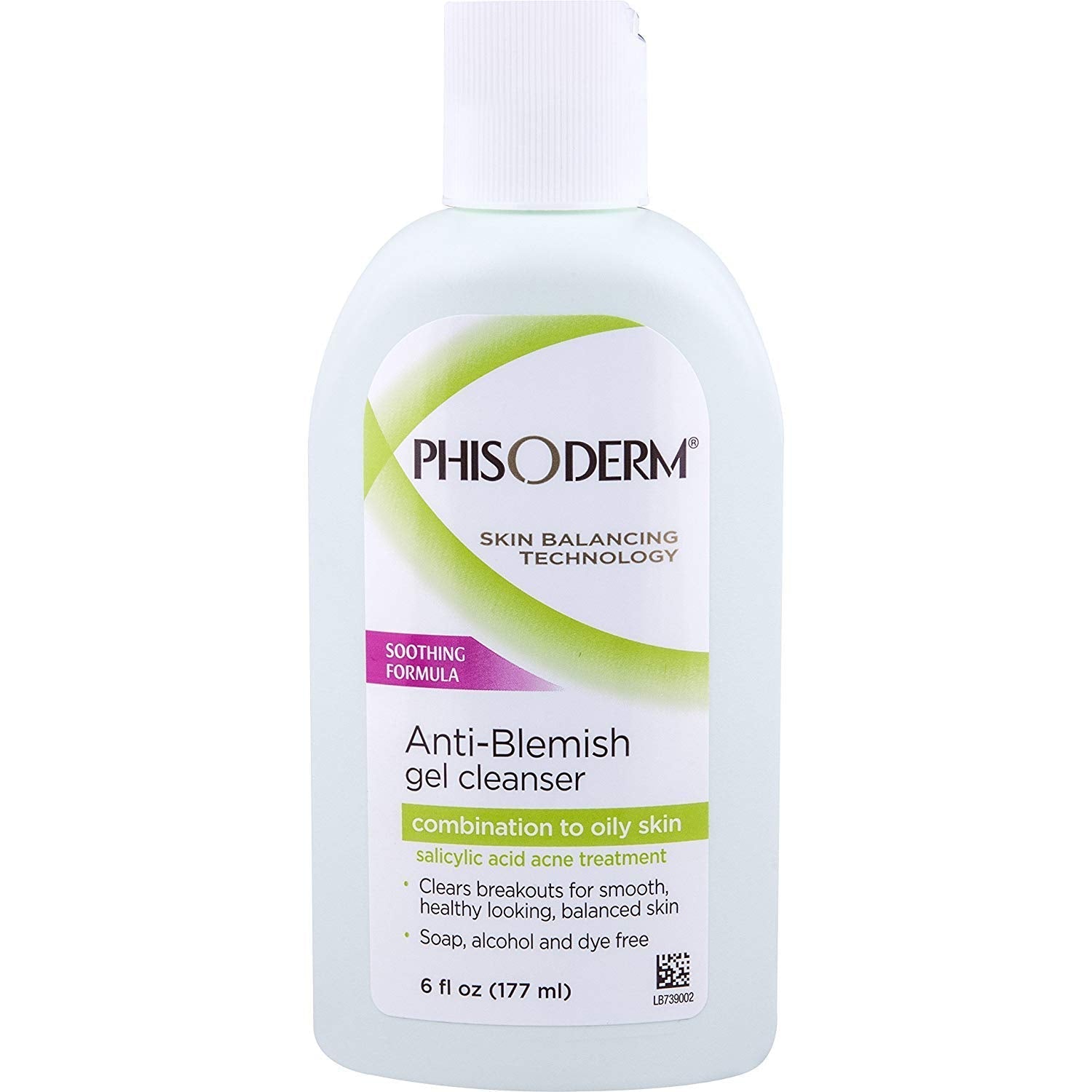 Phisoderm pHisoderm Anti-Blemish Gel Cleanser — 6 fl oz, Pack of 5 | 2% Salicylic Acid for Acne-Prone Skin