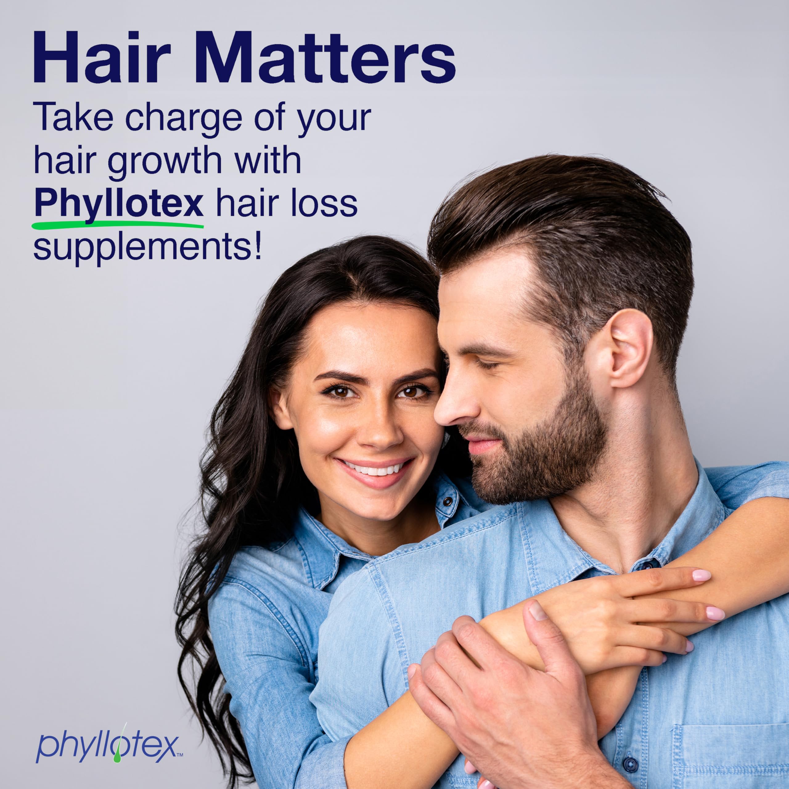 Phyllotex Hair Growth Vitamins for Women & Men – Patented, Doctor-Recommended