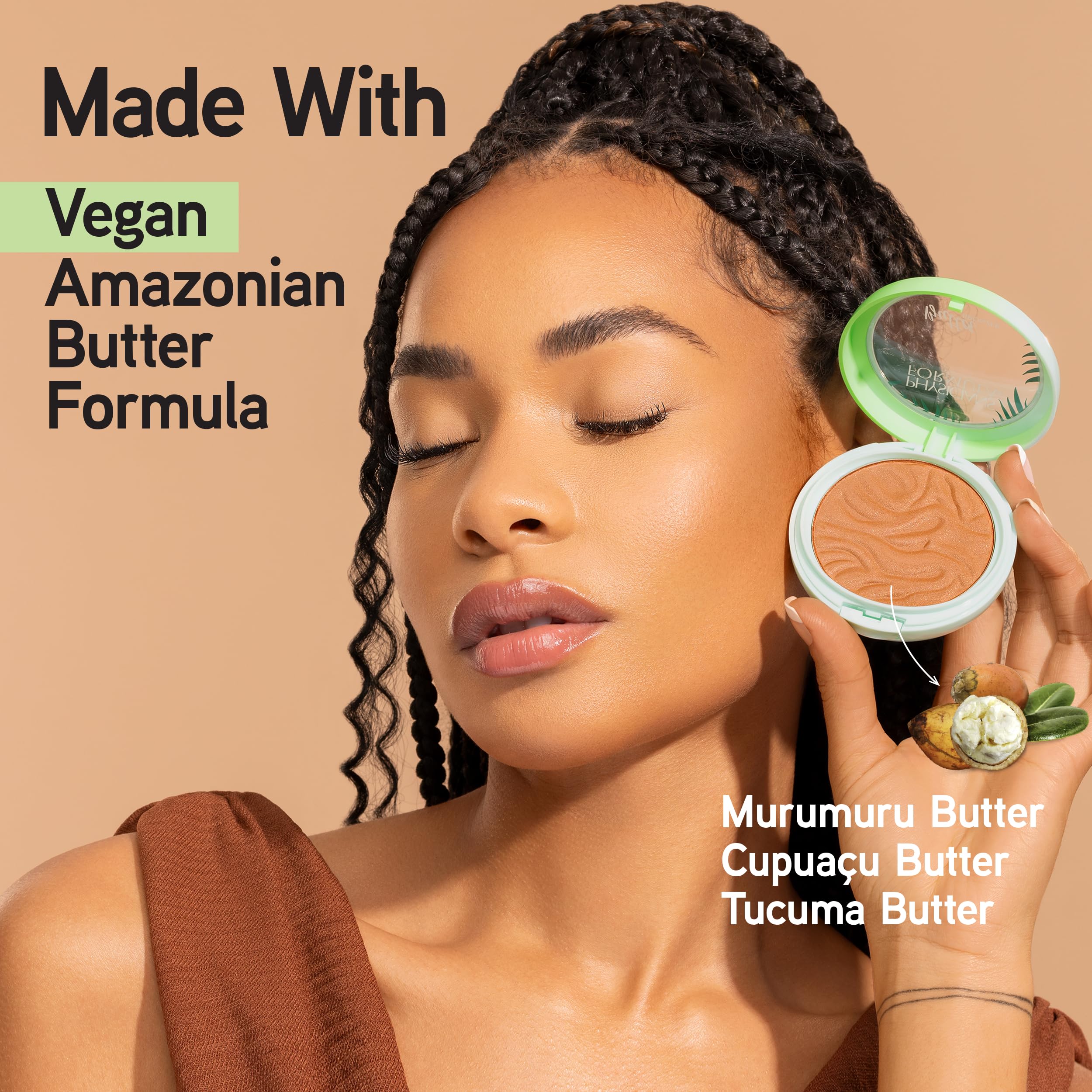Physicians Formula Murumuru Butter Bronzer – Moisturizing, Silky Glow, Hypoallergenic & Cruelty-Free