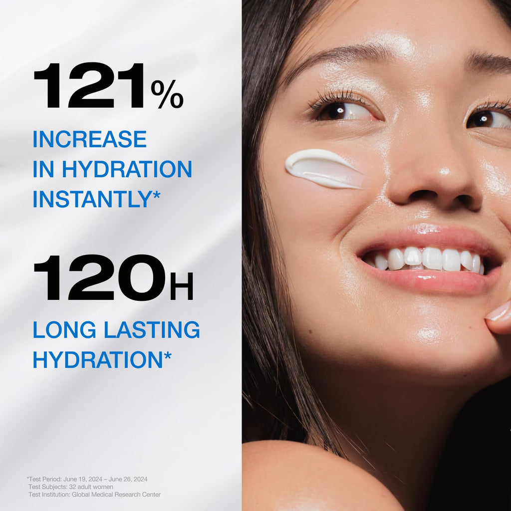 PHYSIOGEL Facial Moisturizer – 120-Hour Hydration, Fragrance-Free, Barrier-Strengthening Cream (100ml)