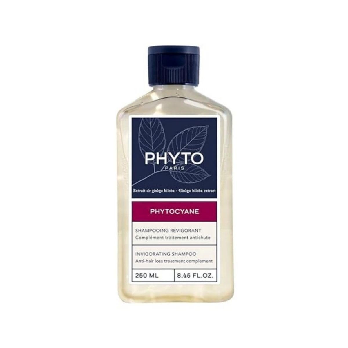 PHYTO PHYTOCYANE Women Invigorating Shampoo – Fortifying Densifying Treatment, 8.45 fl oz