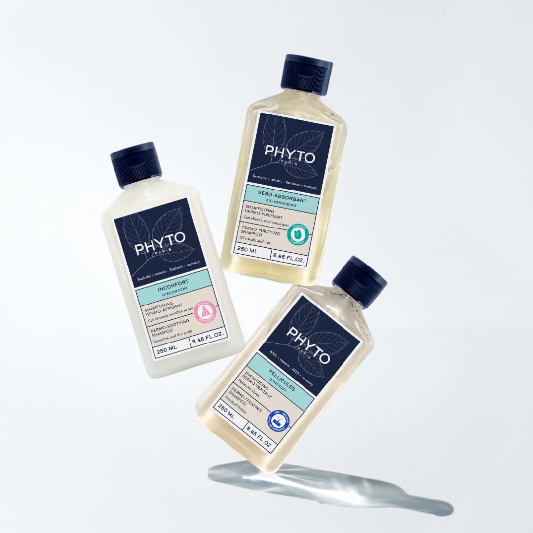 PHYTO Scalp Solutions Oil-Absorbing Shampoo – Refresh and Balance Oily Scalp