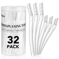 Phyyixs 32-Pack Face Razors for Women – Dermaplane & Eyebrow Razor Set, 24 Long + 8 Short Blades for Peach Fuzz Removal, Gentle Exfoliation, Stocking Stuffers
