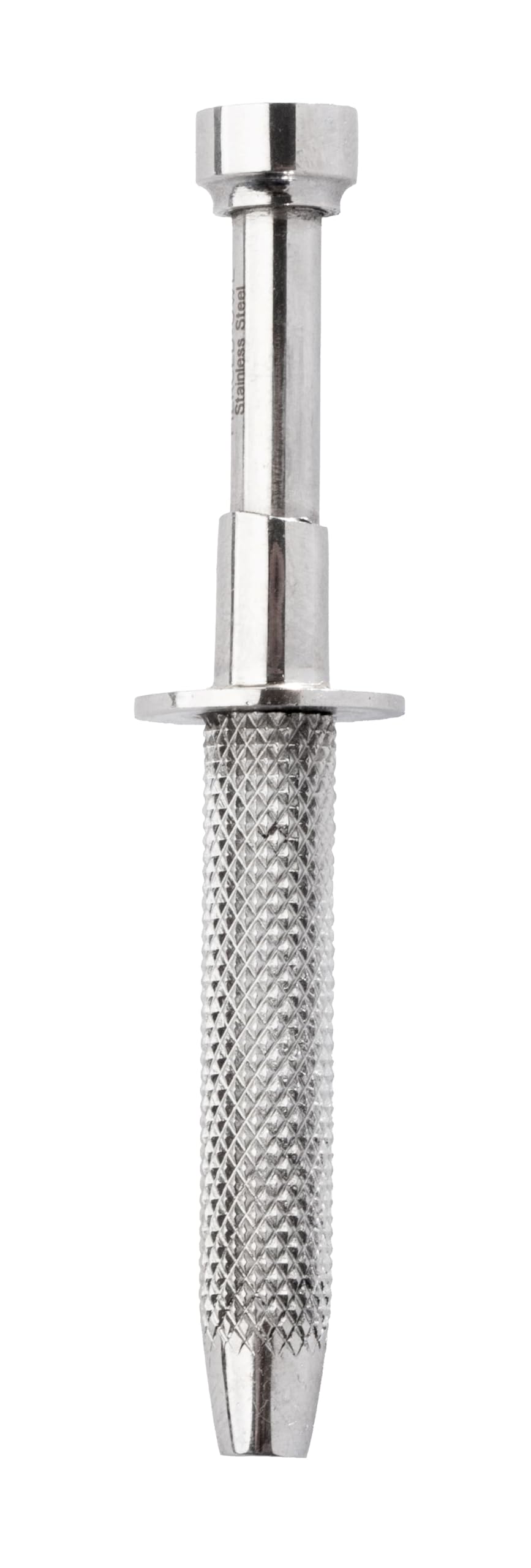 Pierced Owl Push-In Syringe Style Quad Prong Small Bead Holder – Stainless Steel Piercing Tool (2.75-inch or 4.8-inch Length)