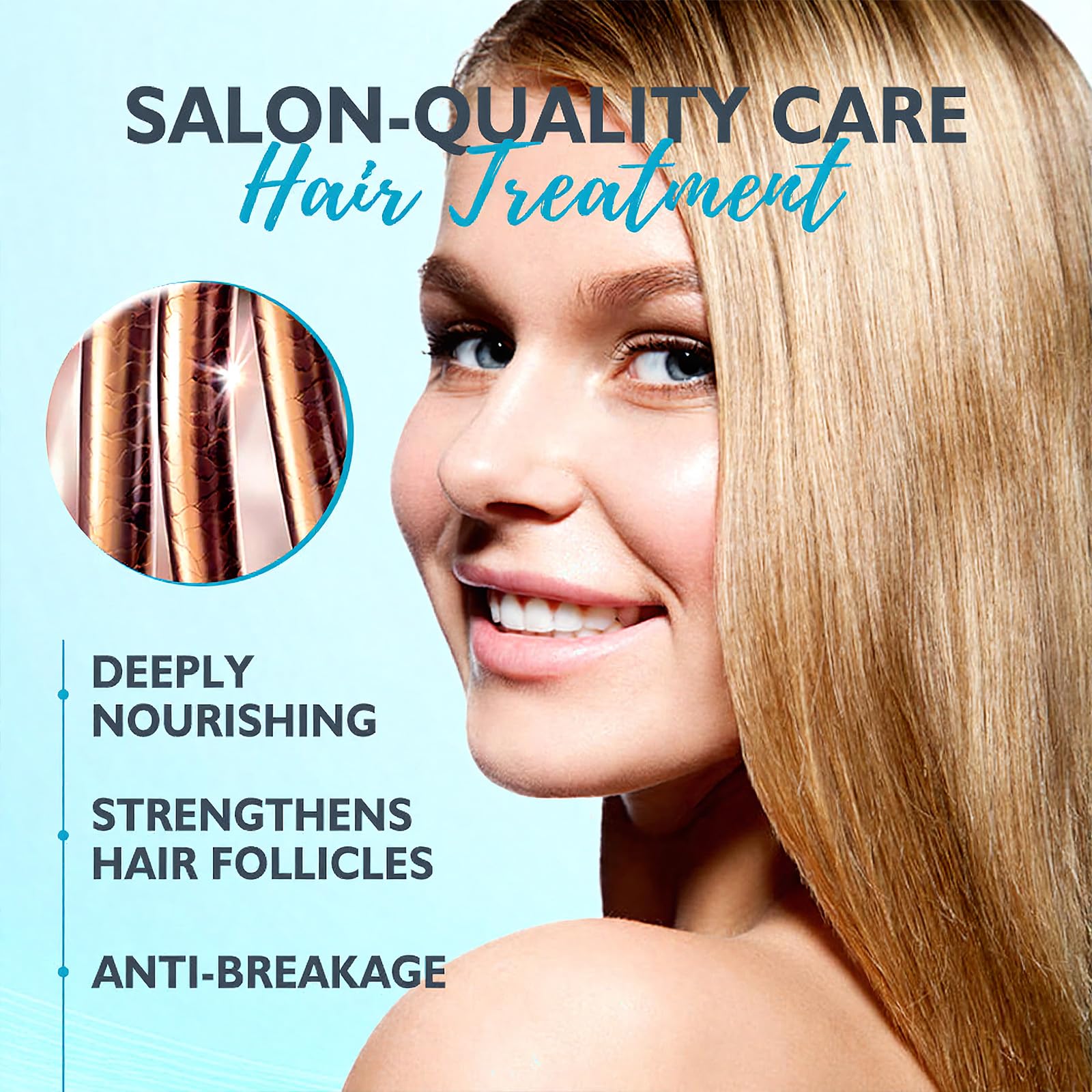 PIFLAT Deep Conditioning Hair Mask – Keratin Repair for Damaged Hair (4.06 oz)