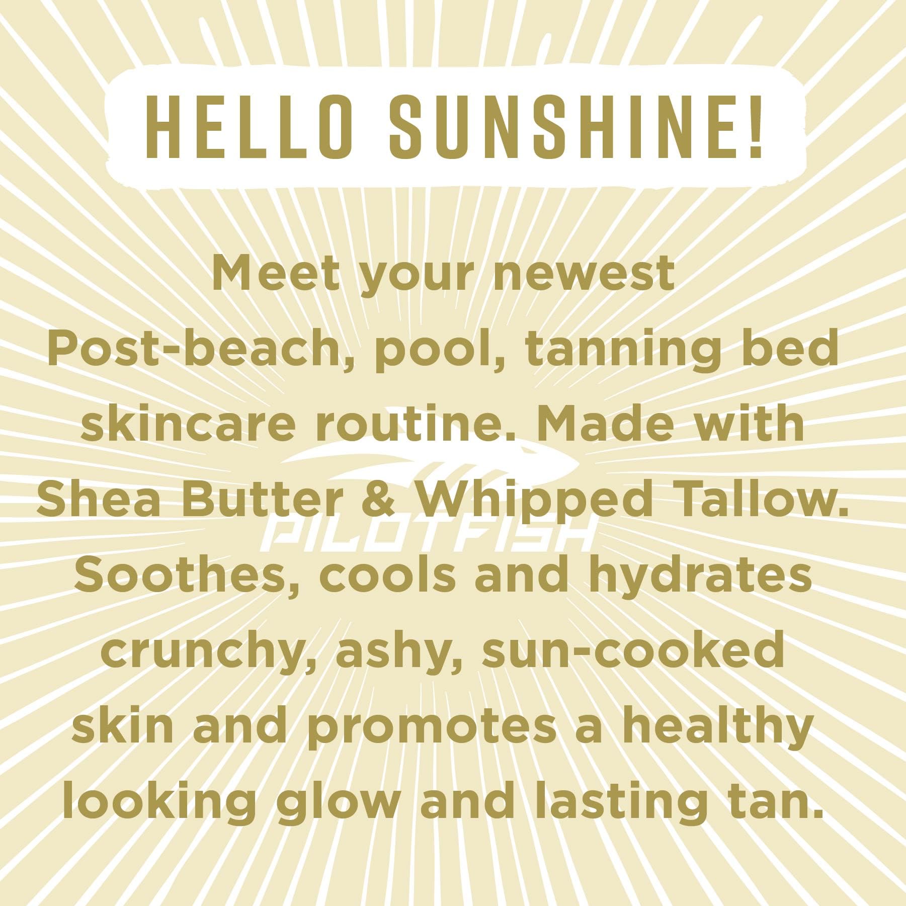 Pilotfish After Sun Body Butter – Shea Butter, Whipped Tallow & Coconut Oil (3.8 oz)