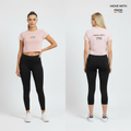 'Move With Pride' Snow Washed Crop Top