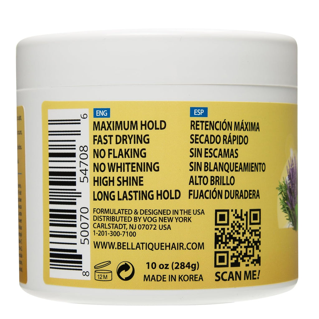 PINK LEMON Braiding Gel Peppermint – Maximum Hold, No Flaking, High Shine (10 oz)