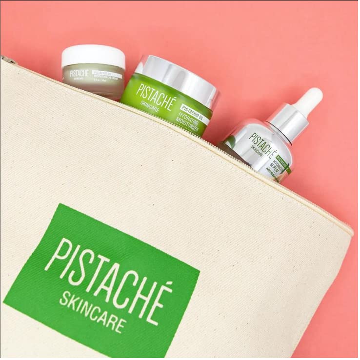 Pistaché Skincare Pistachio Oil Serum with Hyaluronic Acid – Hydration & Brightening, 1 oz