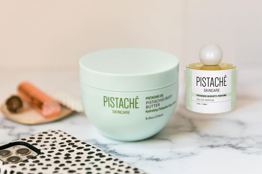 Pistaché Skincare Pistachio Biscotti Perfume EDP – Nutty Sweet Scent, 3.38 oz