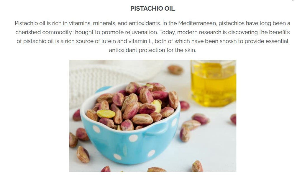 Pistaché Skincare Pistachio Oil Lip Balm — Hydration, Vitamin E, Antioxidant Protection | 0.12 oz