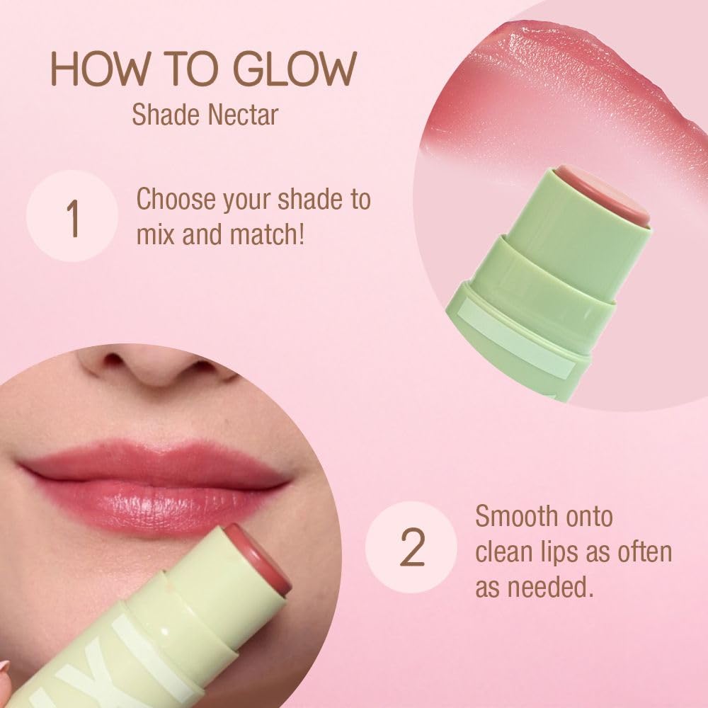 Pixi +Hydra LipTreat Naturals Trio — Tinted Hydrating Lip Balms in Clear, Peach-y, Nectar | 0.16 oz