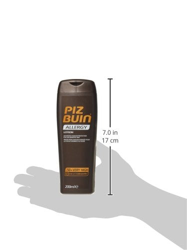 Piz Buin Allergy Lotion SPF50+ for Sun-Sensitive Skin – 200 ml / 6.8 oz