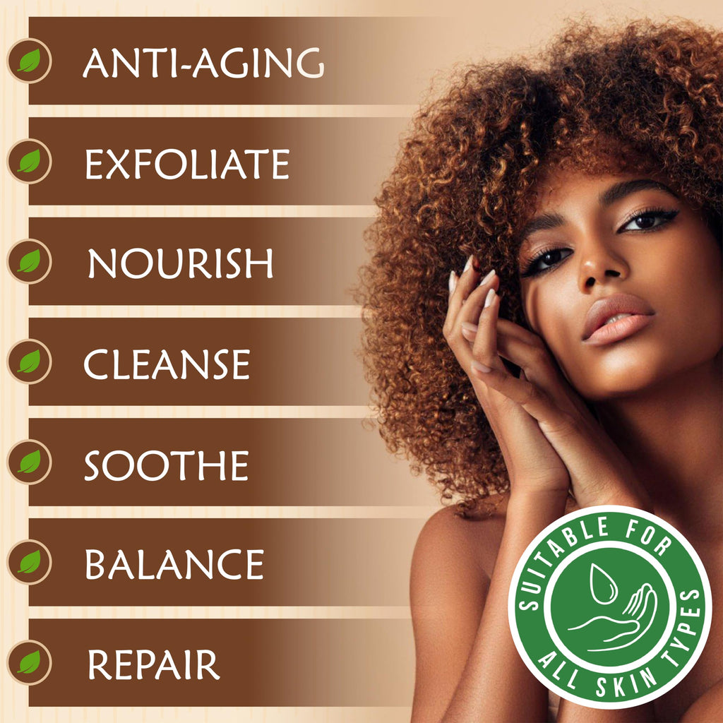 Plant Guru Raw African Black Soap – 3 lb Bulk Bars, 100% Natural from Ghana