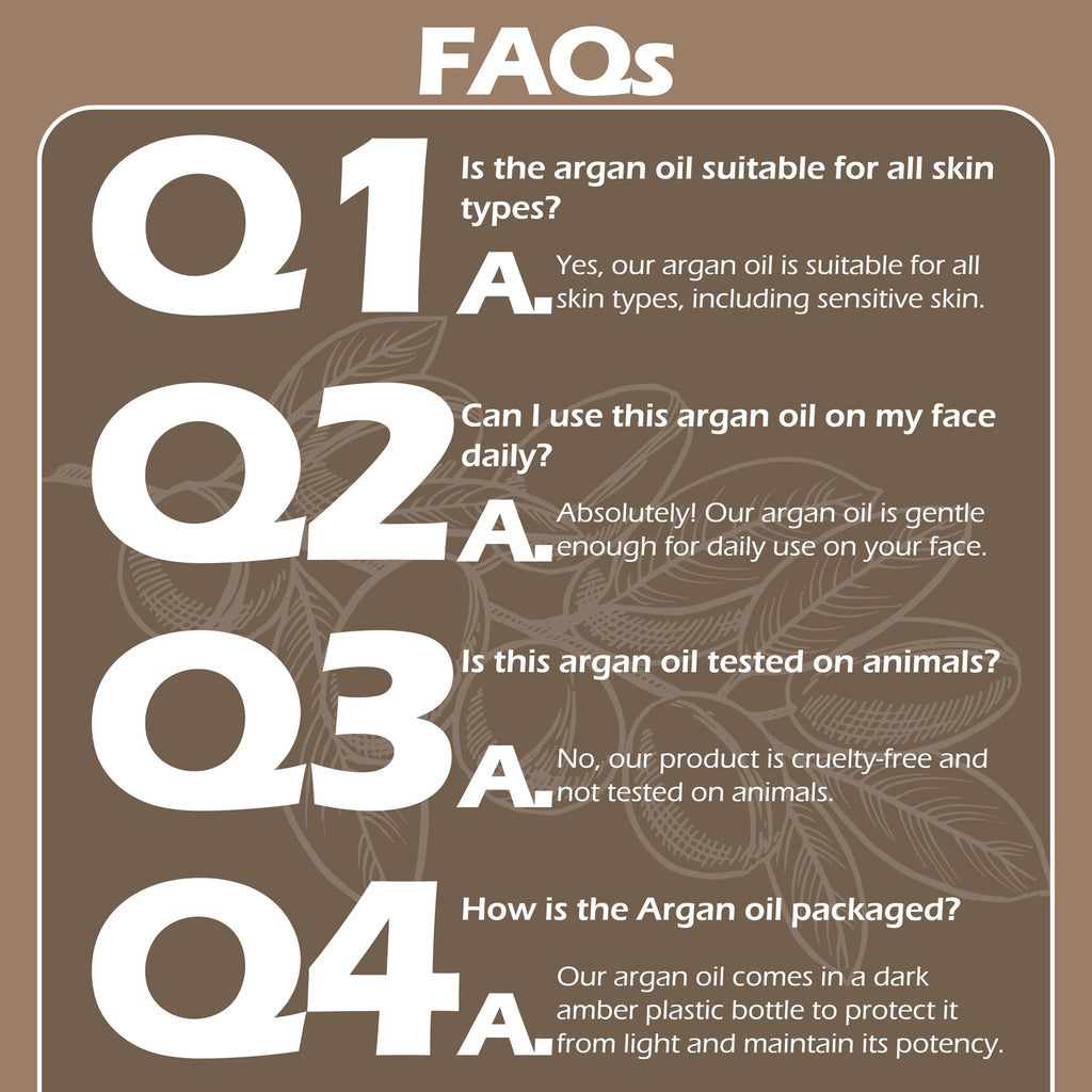 Plant Guru Argan Oil 16oz — Cold-Pressed Morocco Virgin, 100% Pure for Hair, Skin & Body