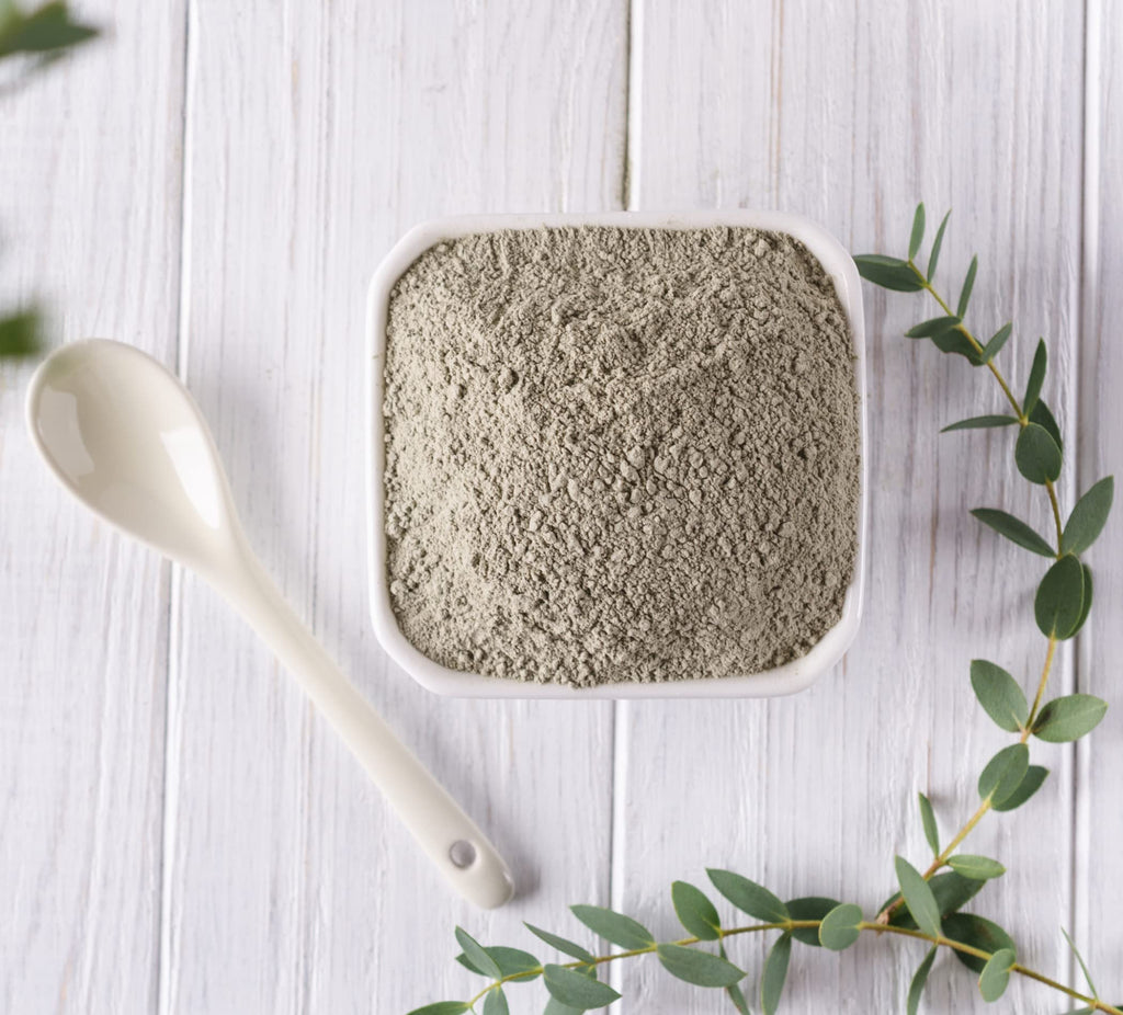 Plant Guru Sodium Bentonite Clay Powder 15 lbs – 100% Natural Indian Healing Clay for Deep Pore Cleansing