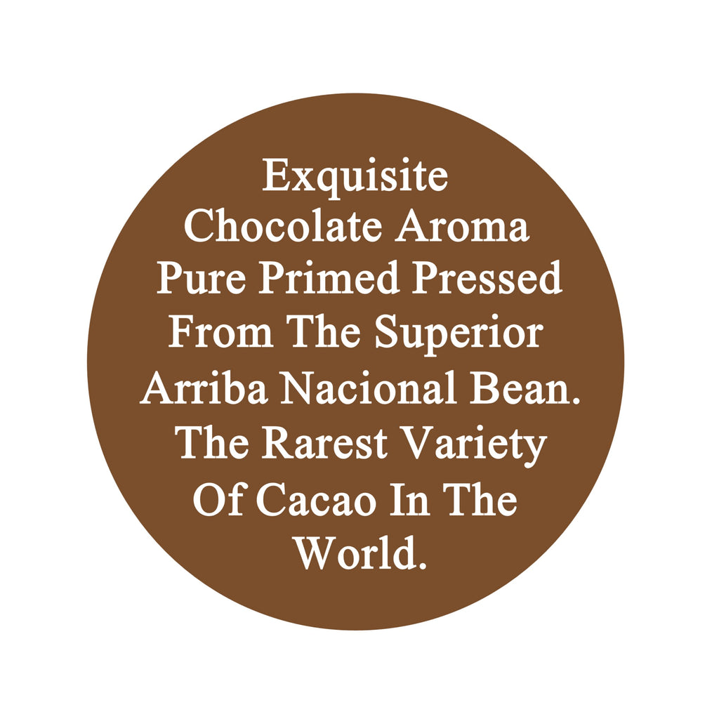 Plant Guru Raw Cocoa Butter 2-lb Bar – 100% Pure Arriba Nacional Cacao Bean