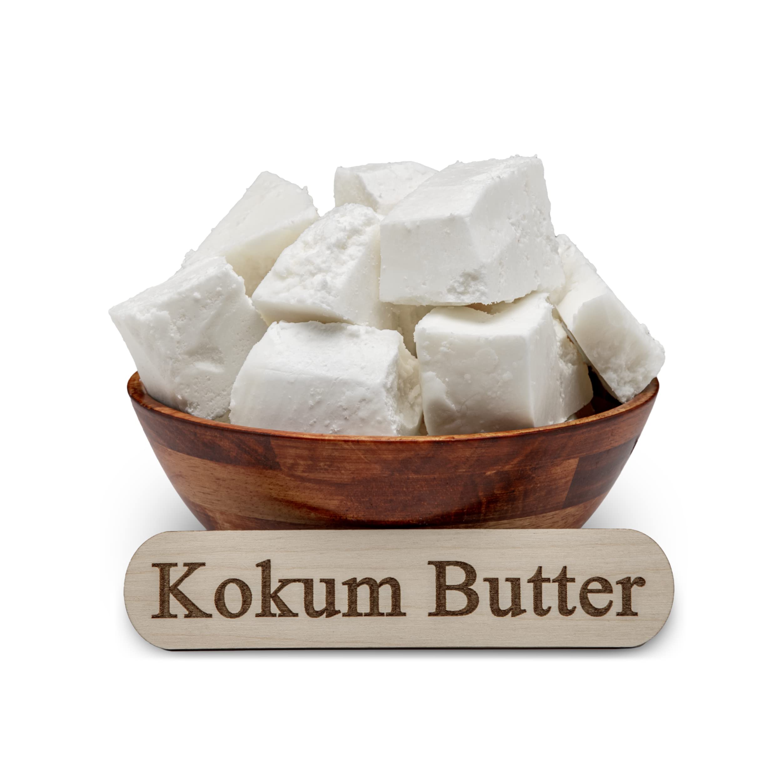 Plant Guru Raw Kokum Butter 16 oz – Pure Cold-Pressed Skin & Hair Moisturizer