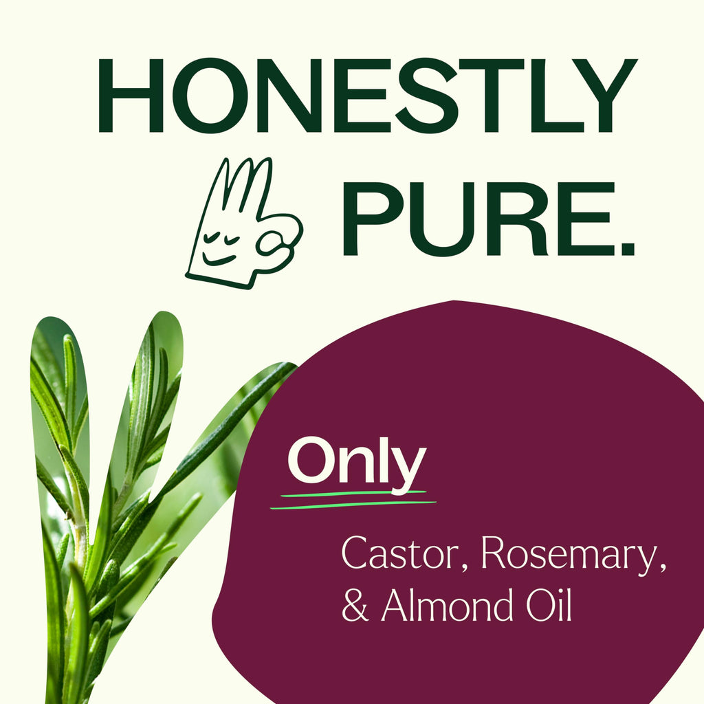 Plant Therapy Rosemary & Castor Oil — 4 oz Hair Growth, Shine & Healthy Scalp Treatment
