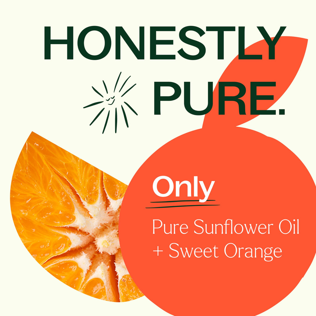 Plant Therapy Sweet Orange Body Oil 4 oz — Uplifting Scent, All-Natural Hydration