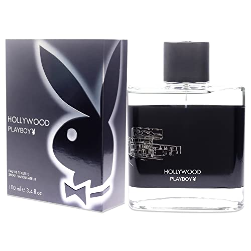 Playboy Hollywood Eau de Toilette for Men – 100 ml / 3.4 oz | Playboy Fragrances