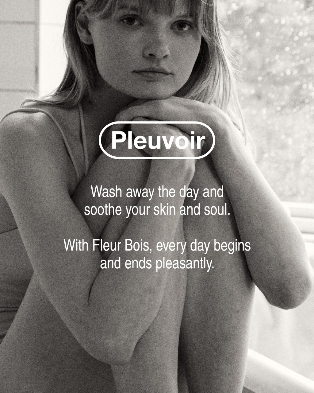 Pleuvoir Morning Soil Hand Cream – Fresh Earthy Ozonic Scent, Lightweight Hydration