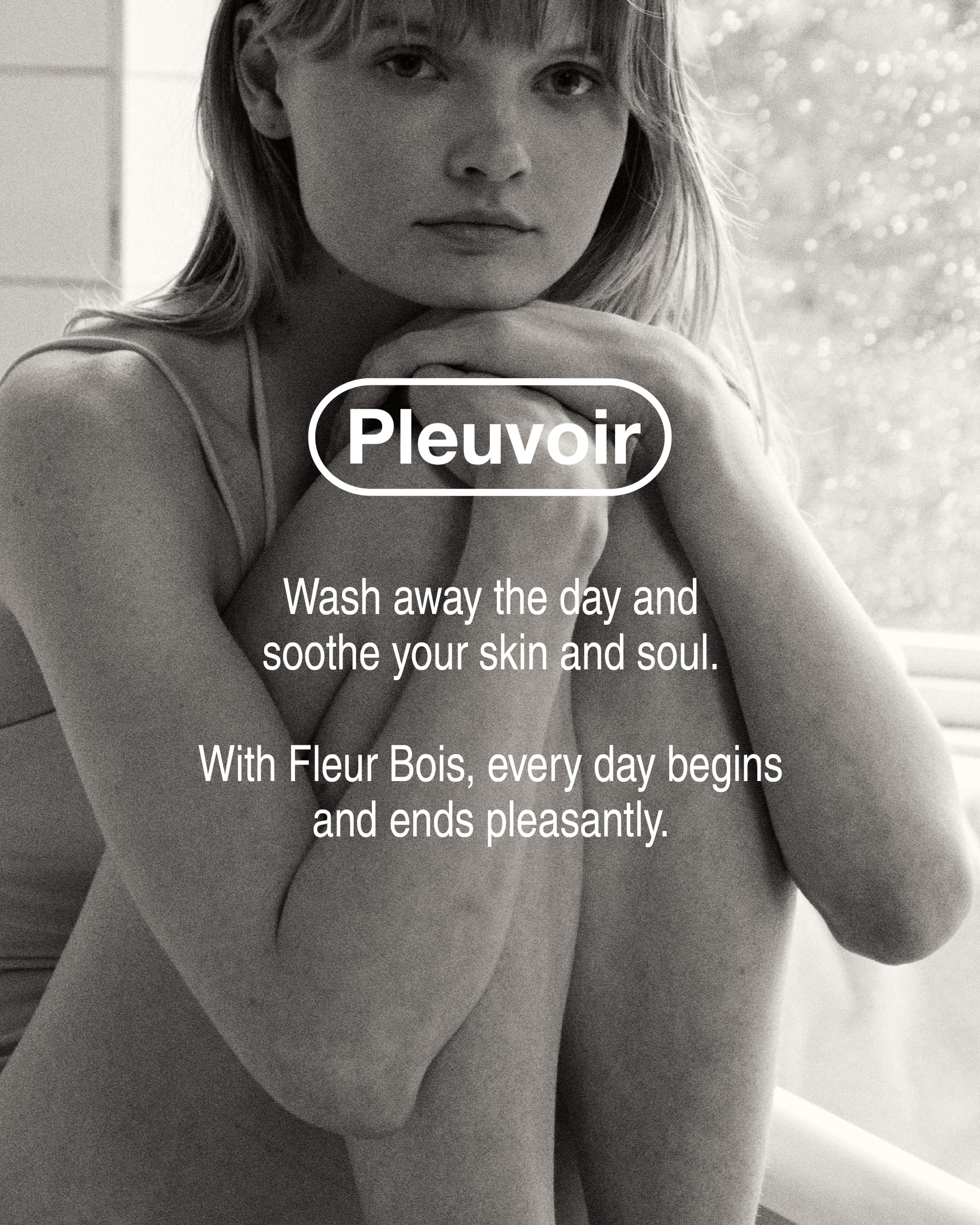 Pleuvoir Morning Soil Hand Cream – Fresh Earthy Ozonic Scent, Lightweight Hydration