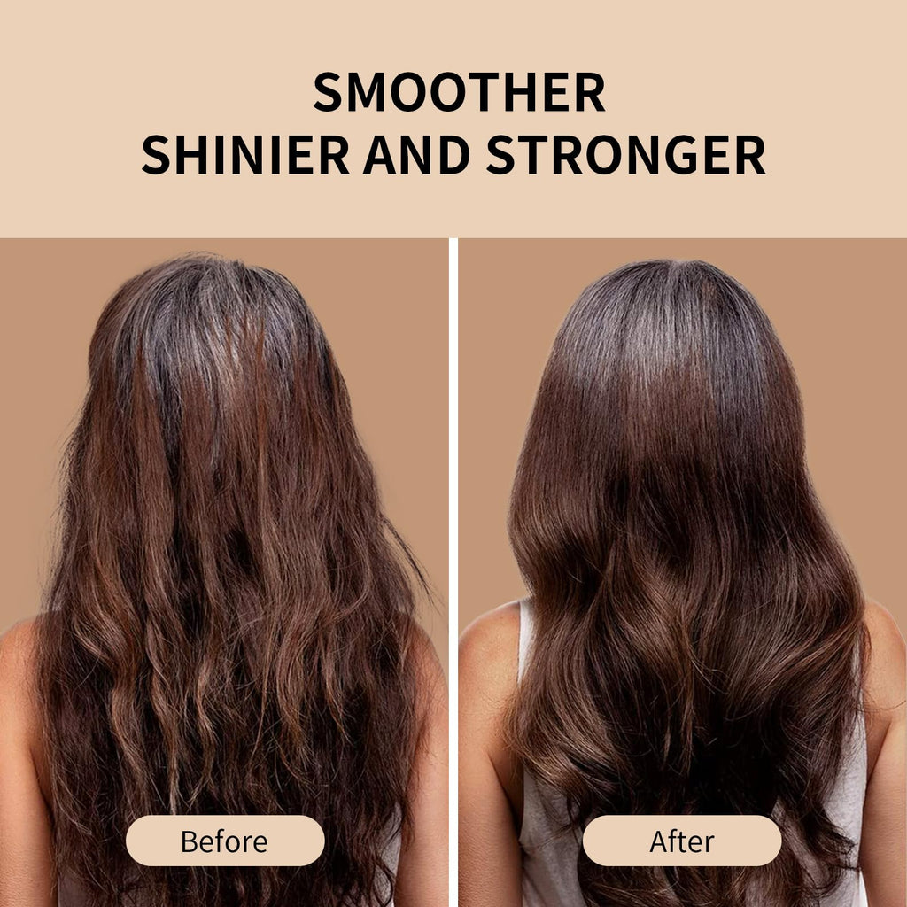 POEROES Hair Oil 50 Capsules – Argan & Avocado Leave-In Serum for Frizz Control