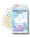 POINTMASS Star Pimple Patches – 6 Colors, 312 Patches, Overnight Care
