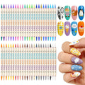 Ponhey 48 Colors Nail Art Pens Set – Quick-Drying Acrylic Markers for Nail Design