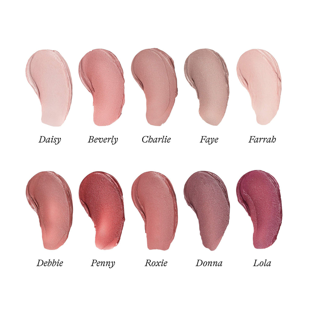Poppy & Pout All Natural Lip Tints – 10pk Premium Gift Set | Cruelty Free