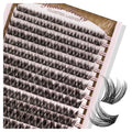Popup Cluster Lashes 168pcs Wispy D Curl Clusters 9-18mm Mix | DIY Eyelash Extensions at Home