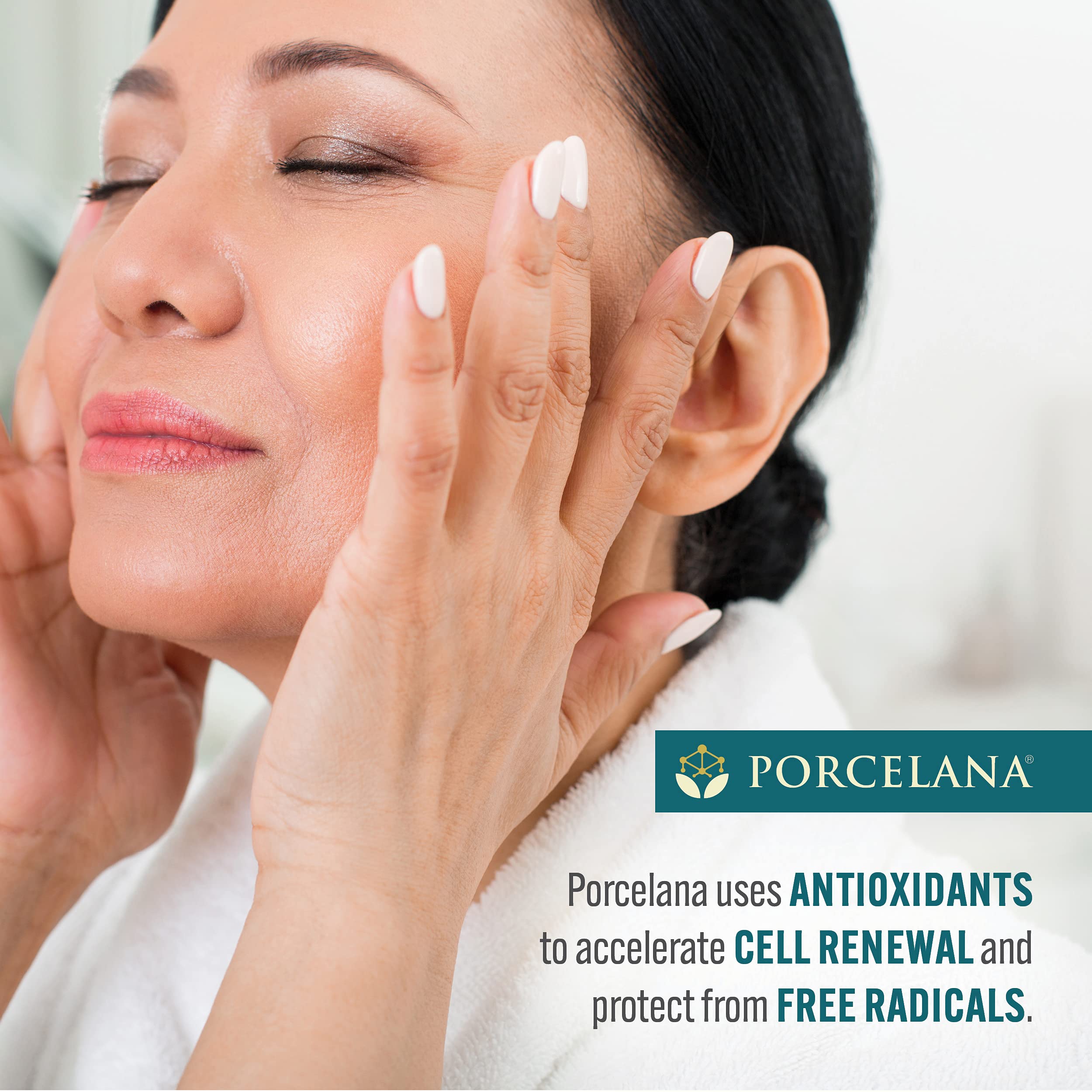 Porcelana Daytime Hydration Cream (Updated Formula) – Fades Dark Spots & Evens Skin Tone