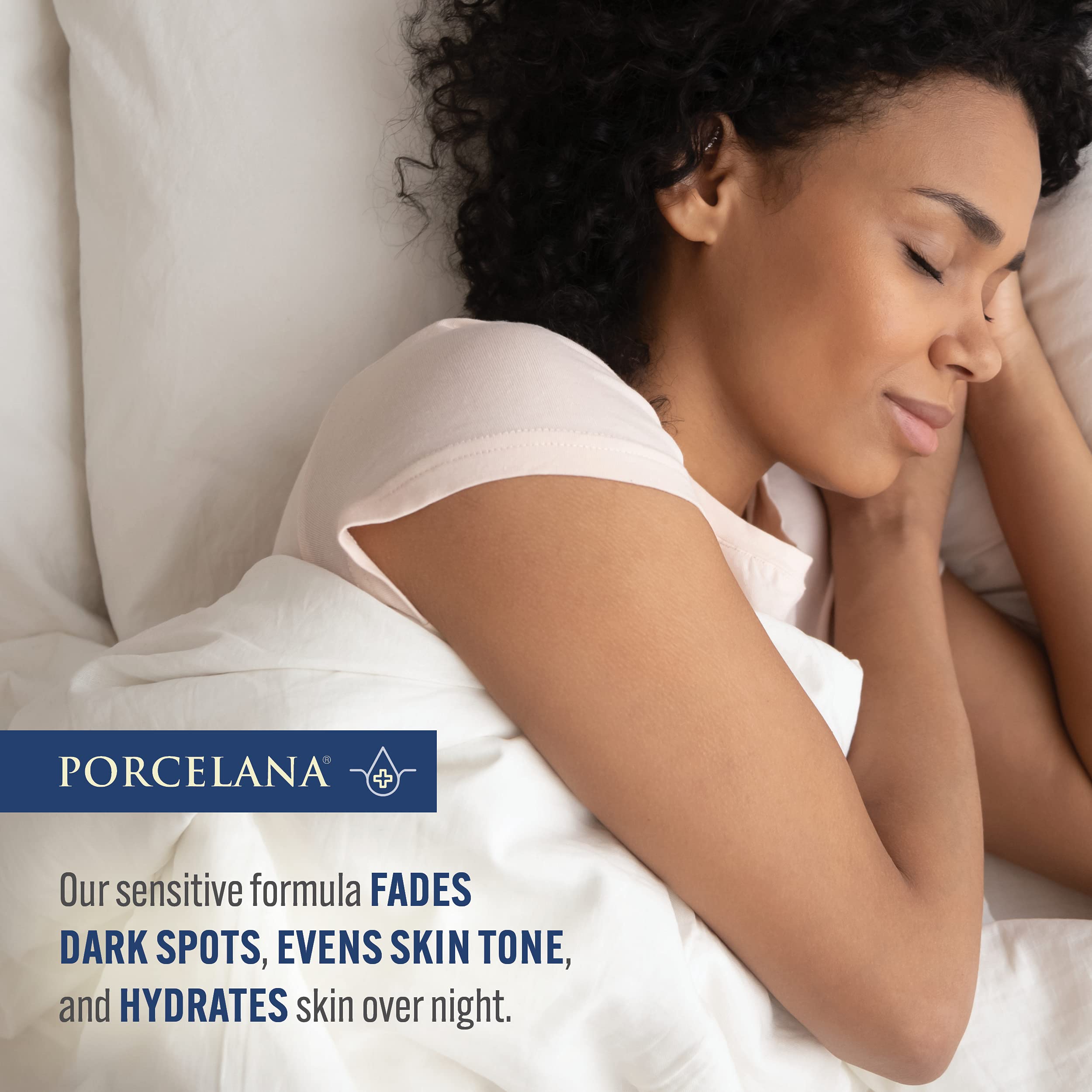 Porcelana Nighttime Hydration Cream — Updated Formula to Fade Spots and Even Skin Tone