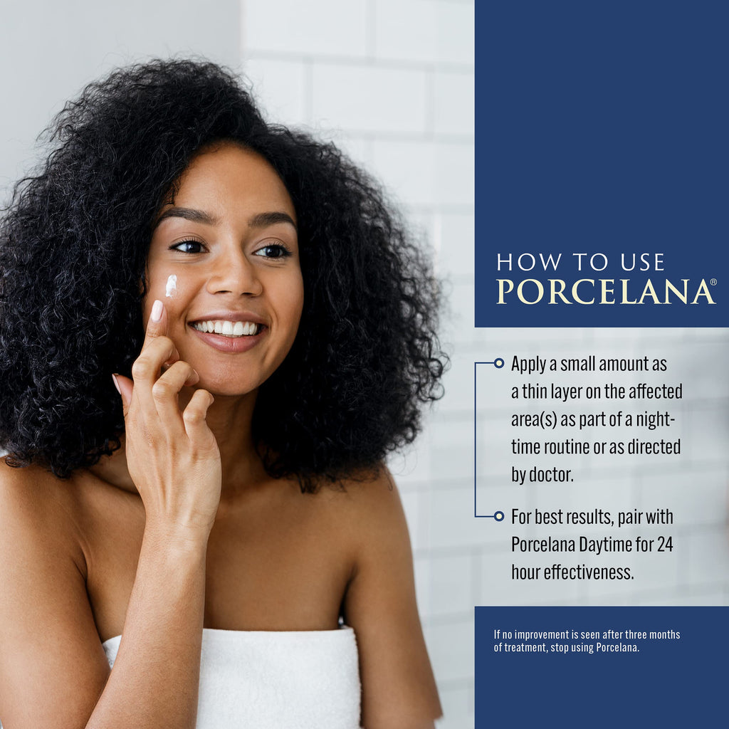 Porcelana Nighttime Hydration Cream — Updated Formula to Fade Spots and Even Skin Tone