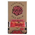Portland Bee Balm Rose Garden Lip Balm – All Natural Handmade Beeswax, 24 Count