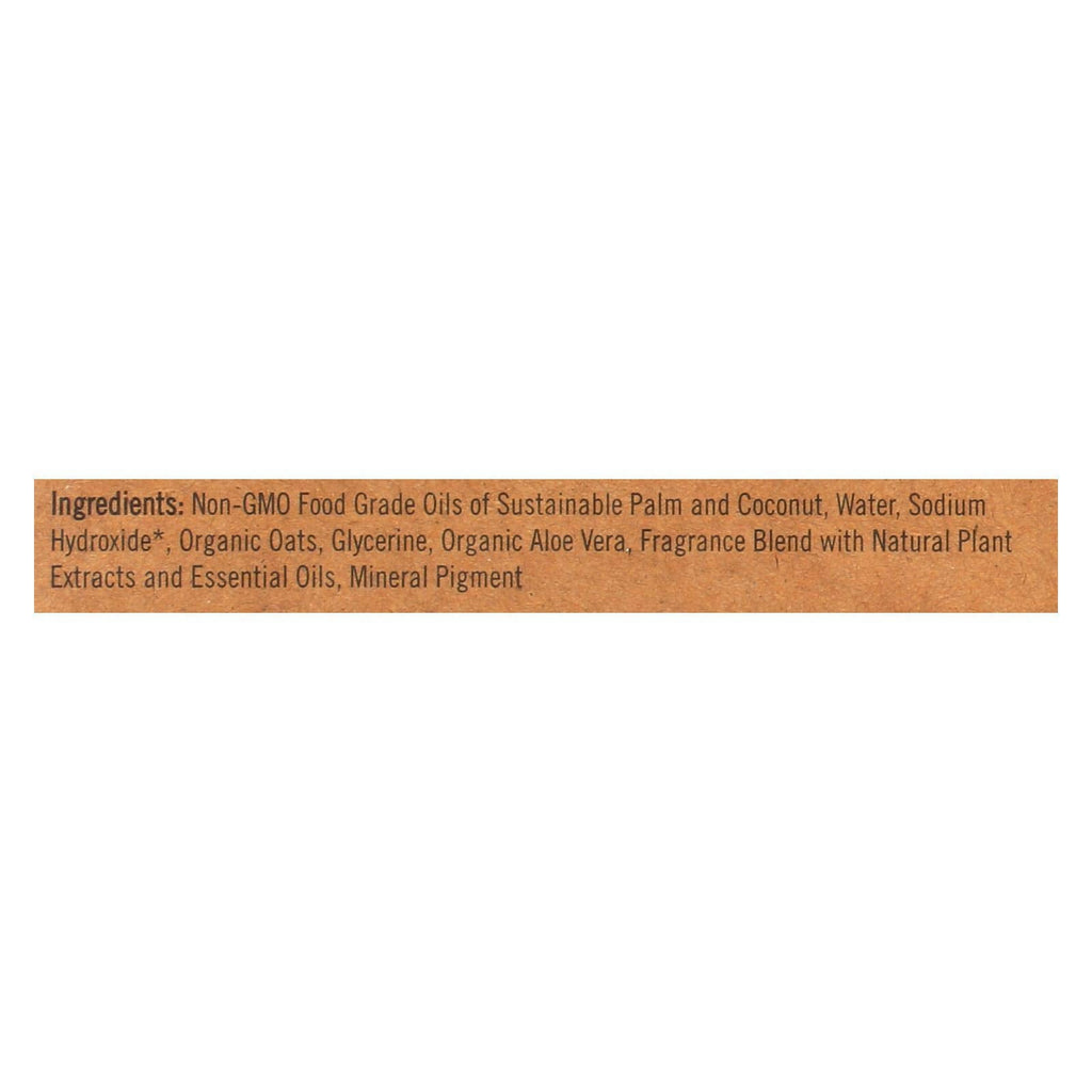 Pousutong Sappo Hill Soapworks Aloe Oatmeal Bar Soap – Glycerine Creme, 3.5 oz (Case of 12)