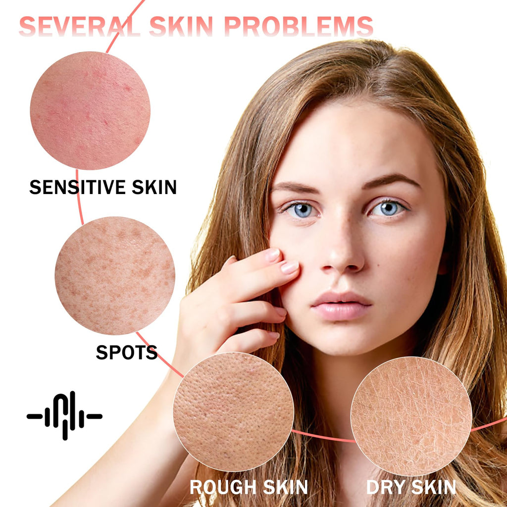 PPPanYiDi 8-Piece Sakura Skincare Set – Travel-Size Hydration with Cleanser, Serum, Toner, Moisturizer & Sheet Masks