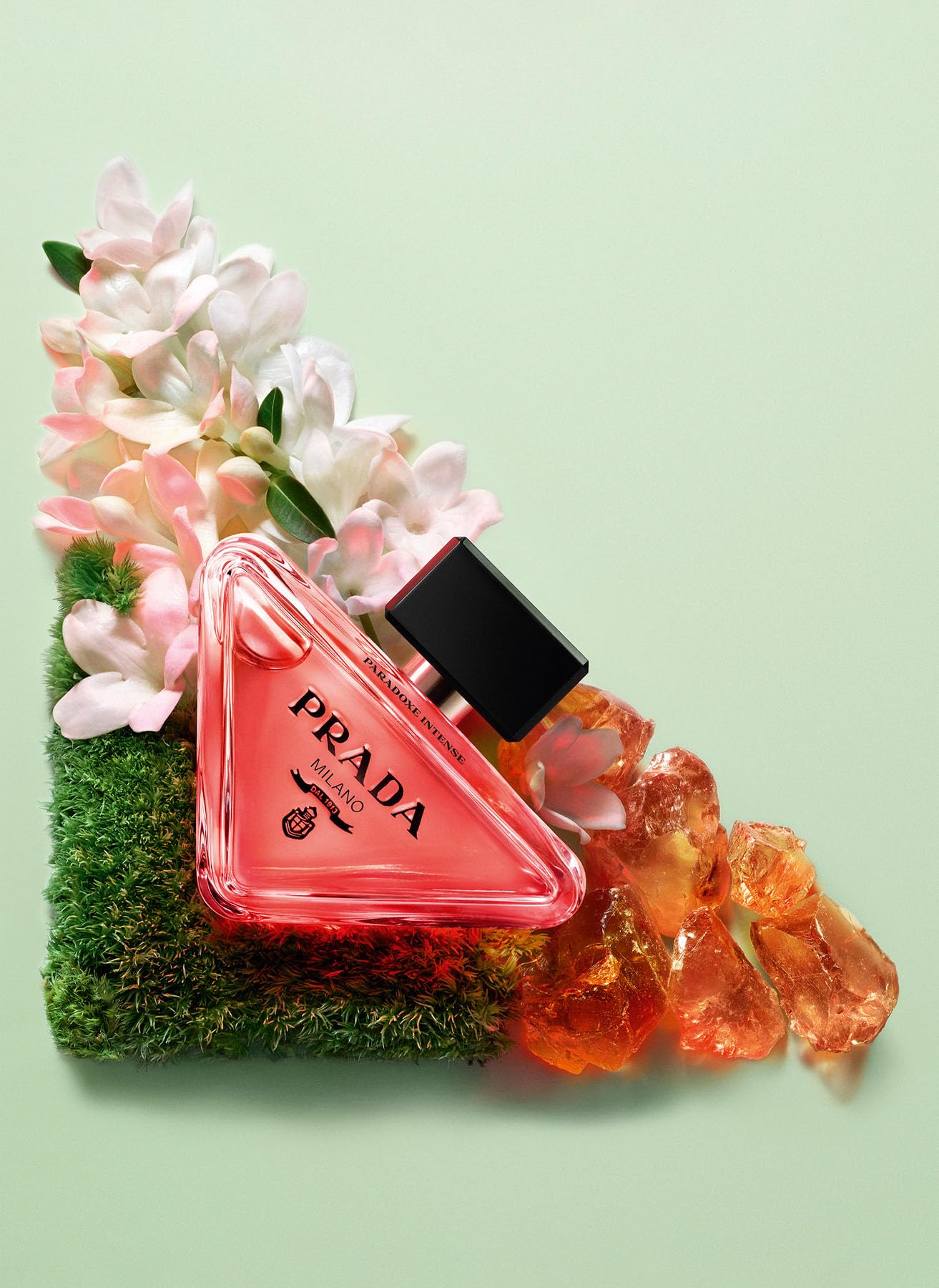 Prada Paradoxe Intense Gift Set – EDP 3 oz + Mini 0.33 oz | Amber Floral