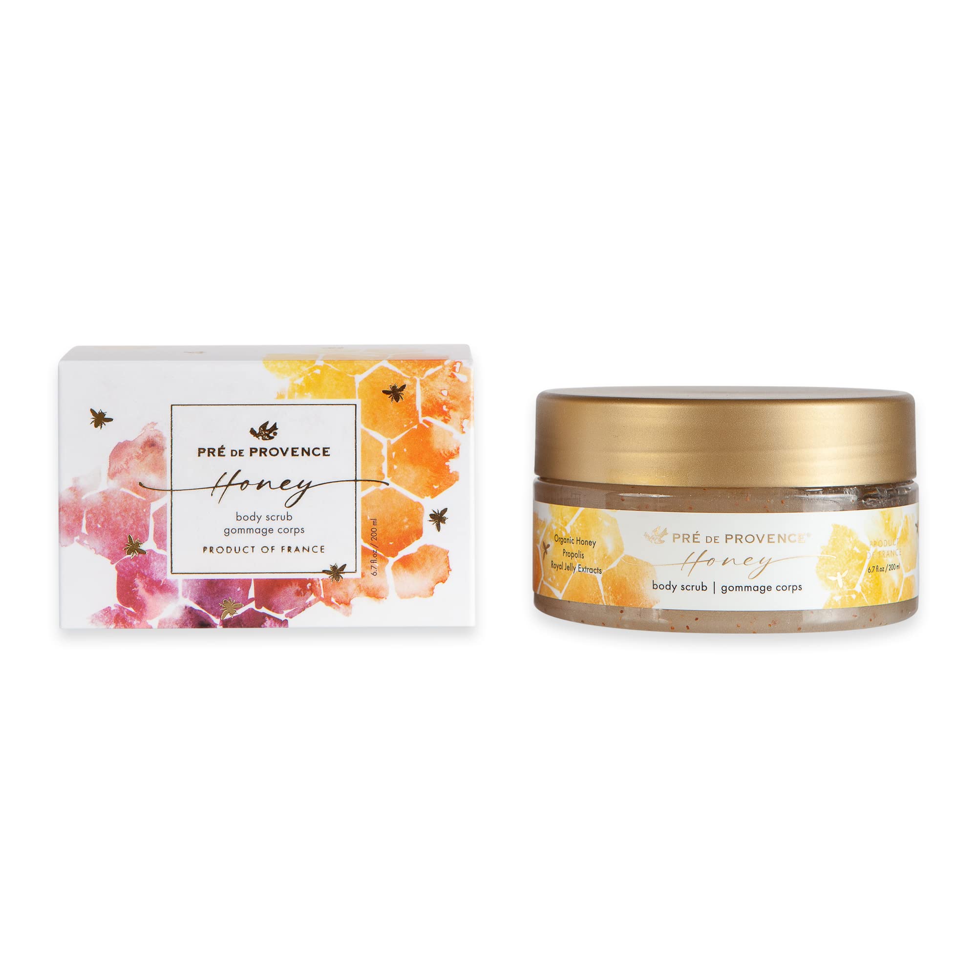 Pre de Provence Honey Collection Deeply Nourishing Body Scrub – 6.7 Fl Oz