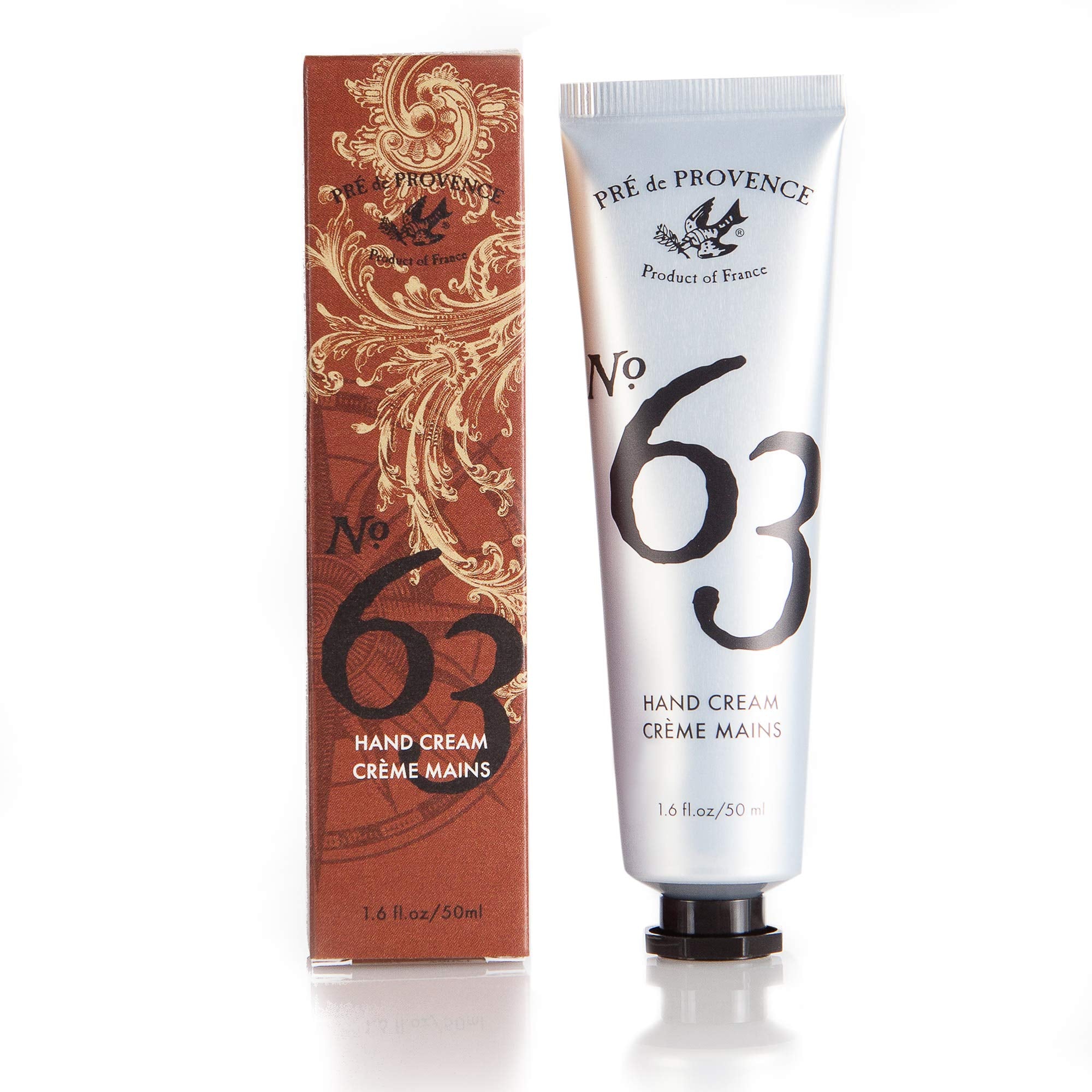 Pre de Provence No.63 Men's Collection Hand Cream – Deep Moisturization & Peppery Citrus Scent