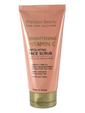 Precision Beauty Brightening Vitamin C Exfoliating Face Scrub – Gentle for All Skin Types 8oz